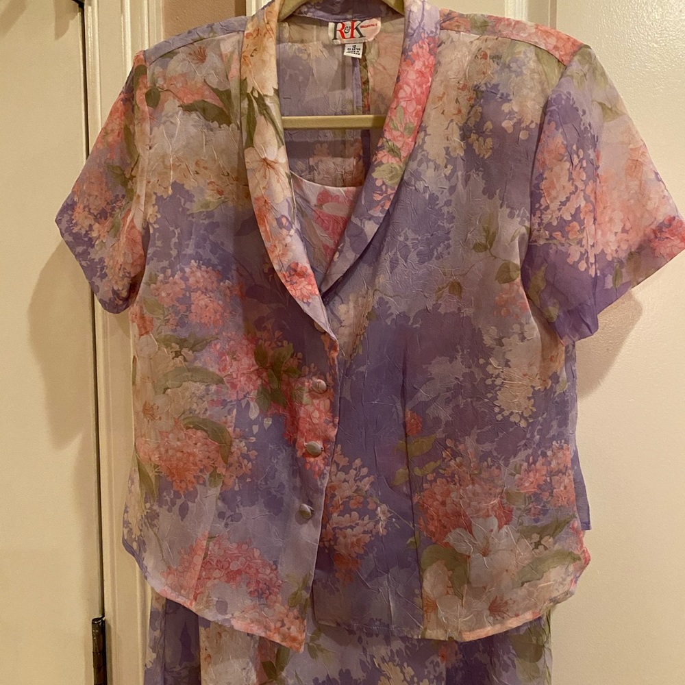 Beautiful ladies dress with matching jacket